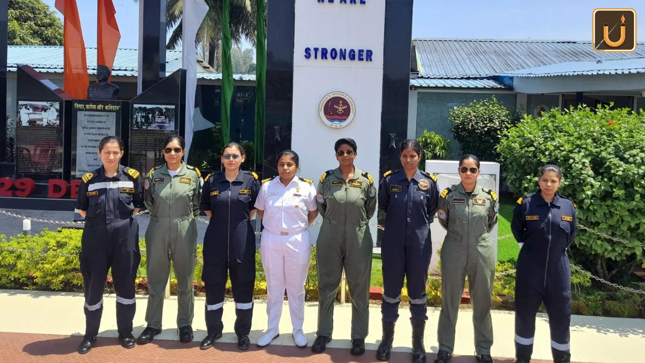 Usthadian Academy / Andaman & Nicobar Command’s Historic All-Women Maritime Surveillance Mission | 13 mar 2024 Usthadian Academy / Andaman & Nicobar Command’s Historic All-Women Maritime Surveillance Mission